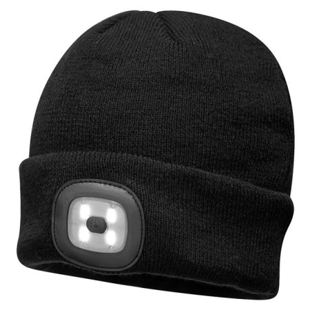 Portwest B029 Rechargeable LED Beanie Black