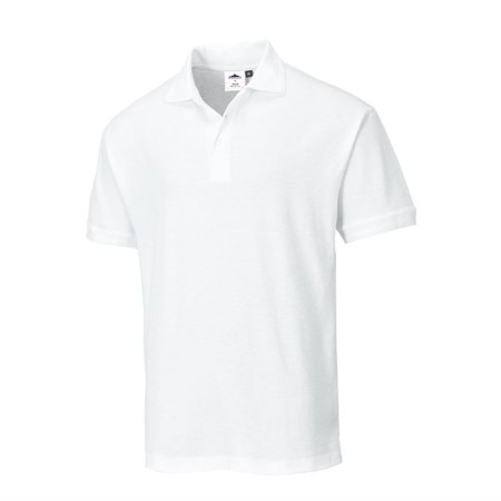 Portwest B210 Naples Polo Shirt White