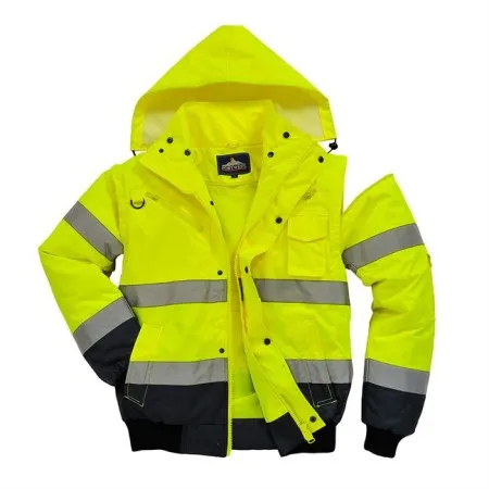 Portwest C465 3in1 Bomber Jacket 3:2 Yell-Nav