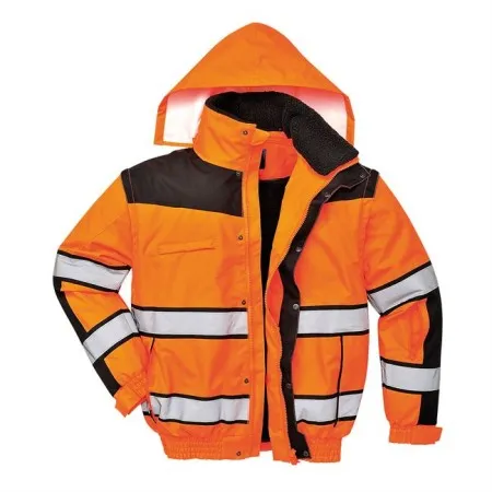 Portwest C466 Hi-Vis Classic Bomber Orange