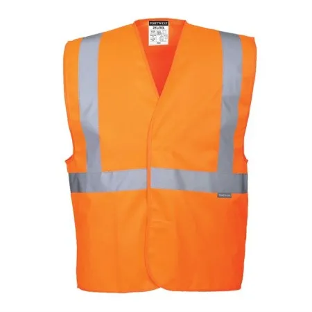 Portwest C472 Hi-Vis 1 Band Vest Orange