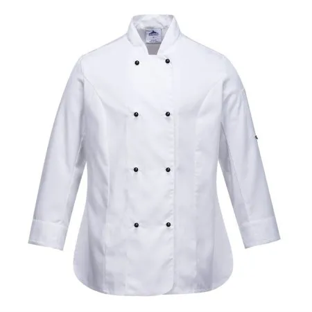 Portwest C837 Rachel Chef Jacket White