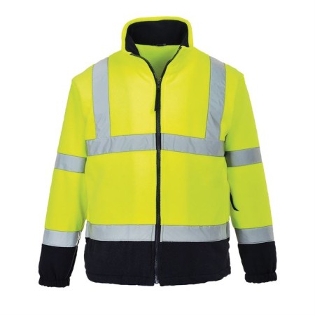 Portwest F301 Hi-Vis 2-Tone Fleece Yell-Nav