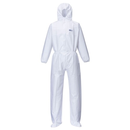 Portwest ST41 BizTex Microporous Coverall with Boot Covers Type 6/5 (Box Of 50)