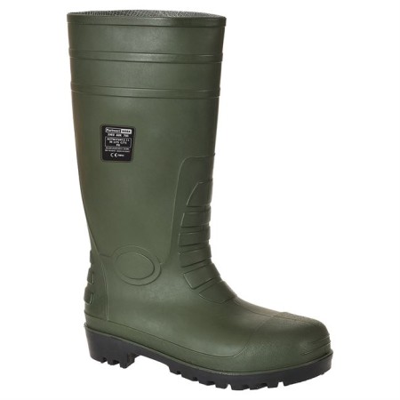 Portwest FW95 Safety Wellington 36/3 Green