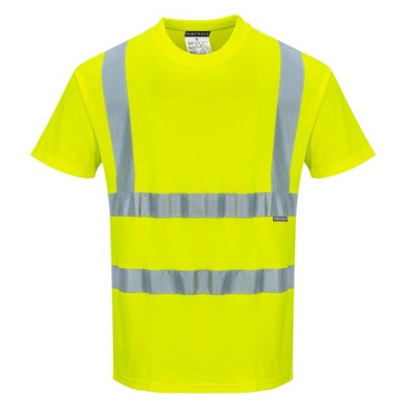 Portwest S170 Cotton Comfort T-ShirtS/S Yellow