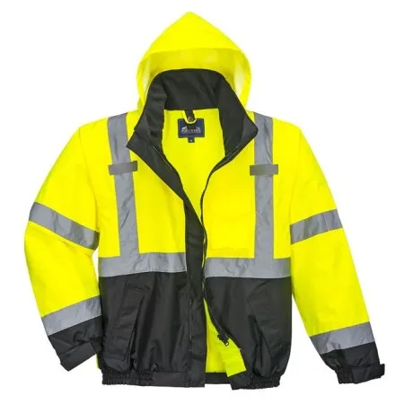 Portwest S365 Hi-Vis Premium 3in1 Bomber Jkt Yellow