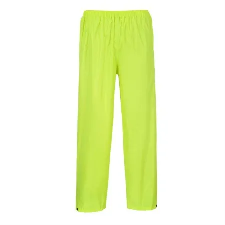 Portwest S441 Portwest Rain Trousers Yellow