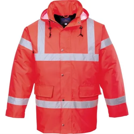 Portwest S460 Hi-Vis Traffic Jacket Red