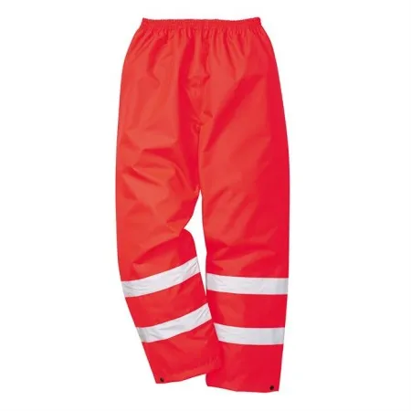 Portwest S480 Hi-Vis Traffic Trouser Red