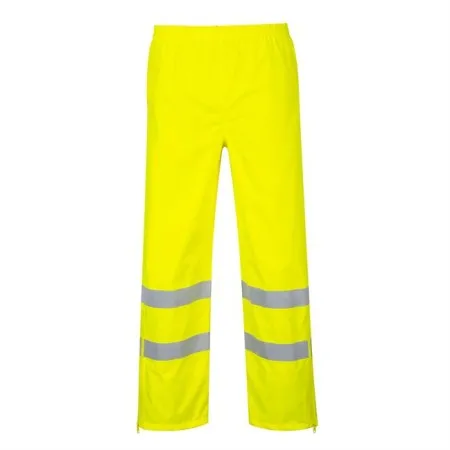 Portwest S487 Hi-Vis Breathable Trousers Yellow
