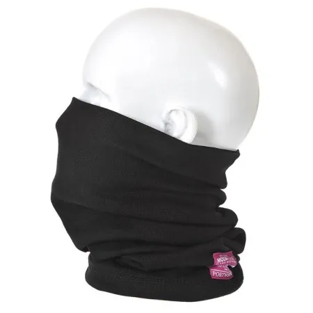 Portwest FR19 FR Antistatic Neck Tube Black