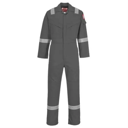 Portwest FR21 FR Antistatic Coverall Grey