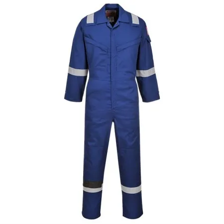 Portwest FR21 FR Antistatic Coverall Royal