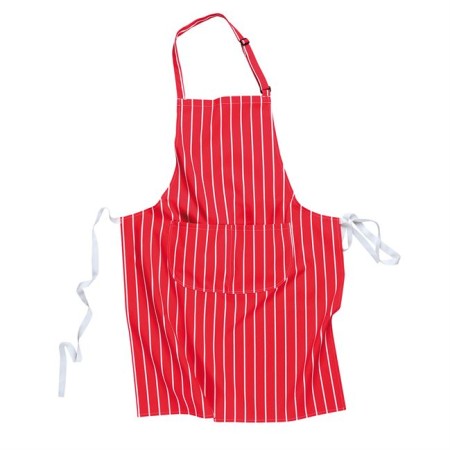 Portwest S855 Butchers Apron w. Pocket Red