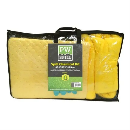 Portwest SM91 Spill Chemical Kit 50L(Pk3) Yellow