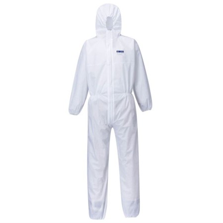 Portwest ST30 Biztex Coverall SMS 55g (50pc) White