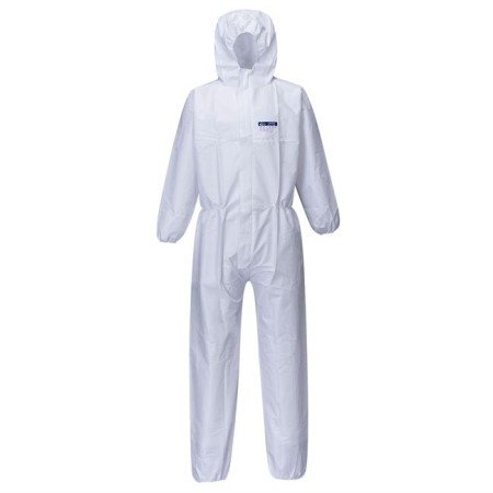 Portwest ST40 Coverall PP/PE 65g (50pcs) White