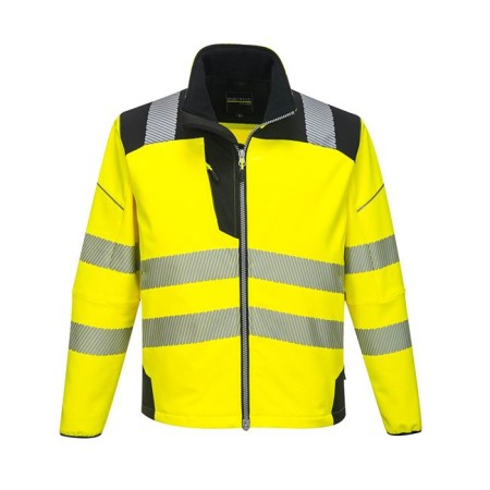 Portwest T402 Vision Hi-Vis Softshell Jacket Yellow