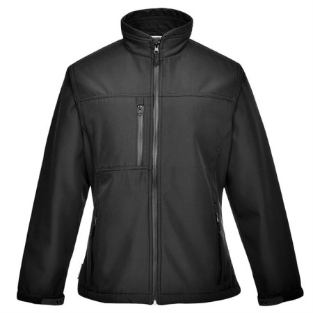 Portwest TK41 Charlotte Softshell Jacket Black