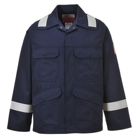 Portwest FR25 Bizflame Plus Jacket Navy
