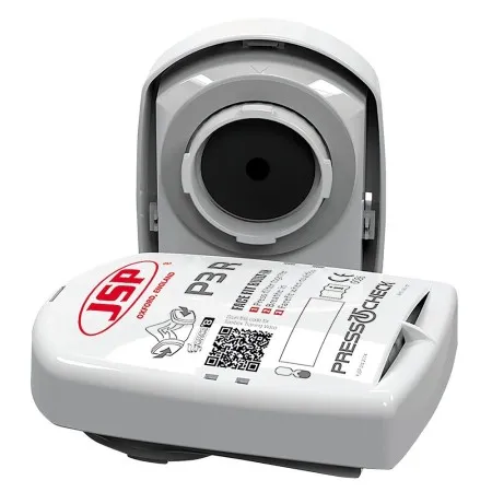 JSP Force 8 Half Mask & Press to check filters