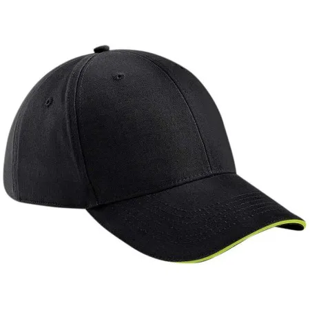 Beechfield BC020 Black/Lime Green