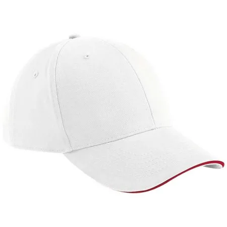 Beechfield BC020 White/Classic Red