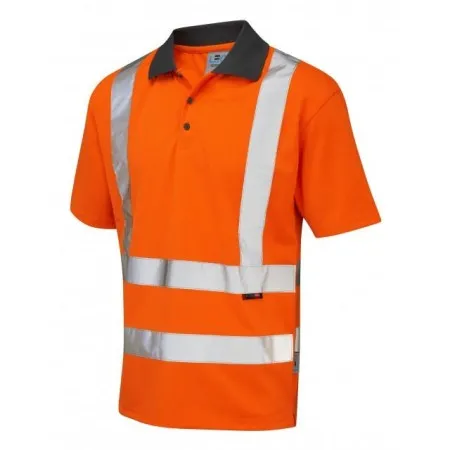 Hi Vis Polo Shirt Coolviz Leo P02c
