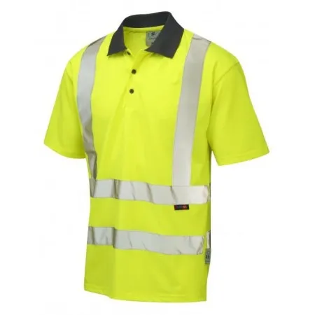 Hi Vis Polo Shirt Coolviz Leo P02Hi Vis Polo Shirt Coolviz Leo P02 Yellow