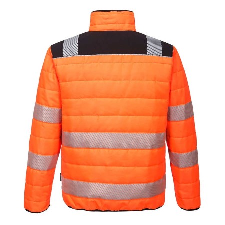 Portwest PW371 Hi Vis Baffle Jacket Orange
