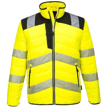 Portwest PW371 Hi Vis Baffle Jacket Yellow