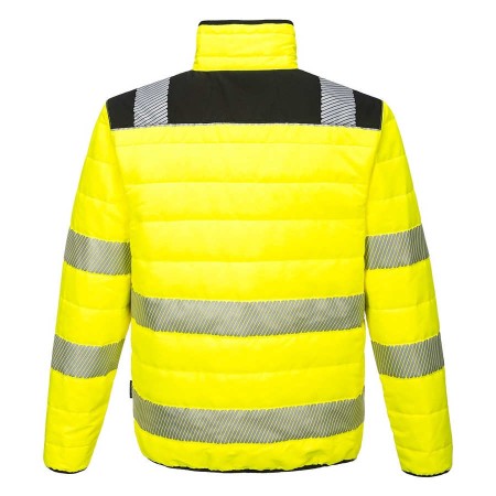 Portwest PW371 Hi Vis Baffle Jacket Yellow