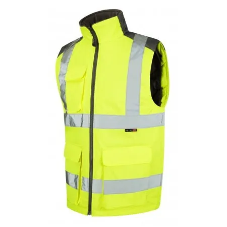 Hivis Class 2 Bodywarmer Leo BW01 Yellow