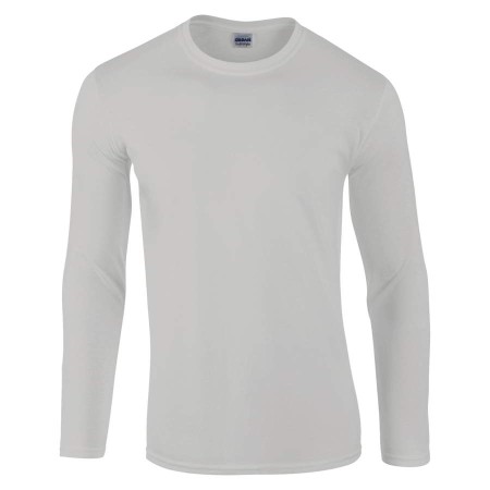 Long Sleeve Softstyle T-Shirt Gildan GD011 Sport Grey