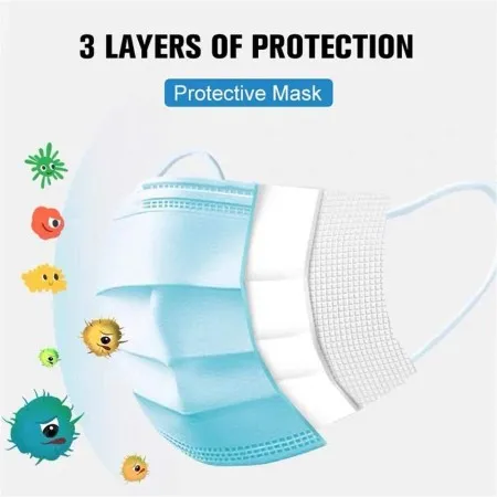 3 Layer Disposable Face mask