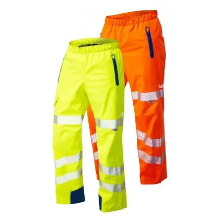 Hi Vis Waterproof Overtrousers Leo L20 Lundy