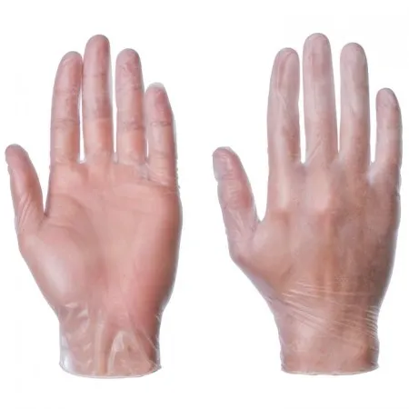Vinyl Powdered Disposable Gloves Pack of 100