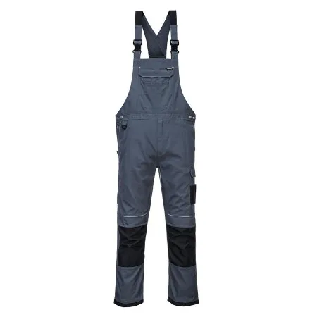 PW346 Bis And Brace Grey Front Portwest