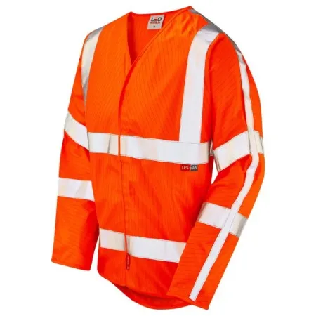 Leo Hivis Orange LFS Anti-Static Long Sleeved