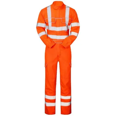 Orange FR-AST-ARC Hi Vis Coverall Pulsarail PRARC05