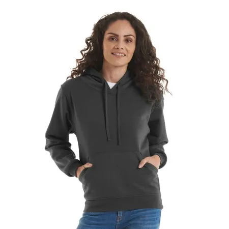 Uneek UC510 Ladies Deluxe Hooded Sweatshirt