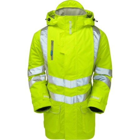 Yellow P187 Pulsar Hivis Storm Coat