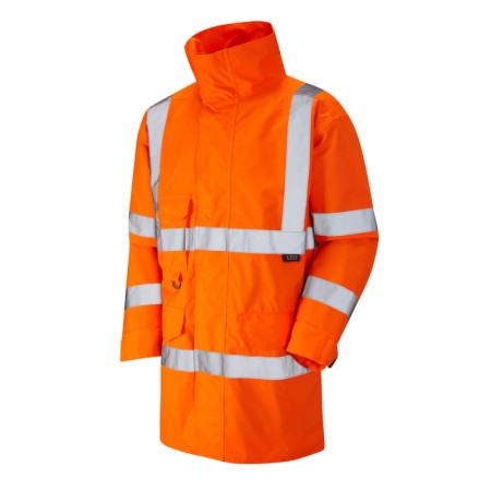 Breathable Hi Vis Lightweight Anorak - Leo A06 Orange