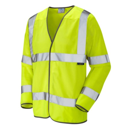 Leo Coolviz Sleeved Waistcoat Class 3 - S04 Yellow