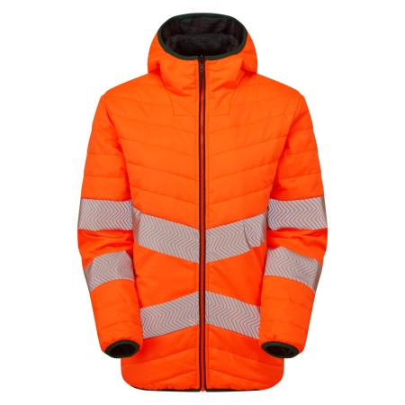 PULSAR Life Men's Hi Vis Reversible Puffer Jacket Orange LFE913