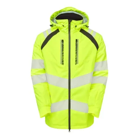 PULSAR Life Ladies Hi Vis Insulated Parka Yellow LFE968