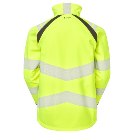 PULSAR Life Ladies Hi Vis Softshell Yellow LFE965