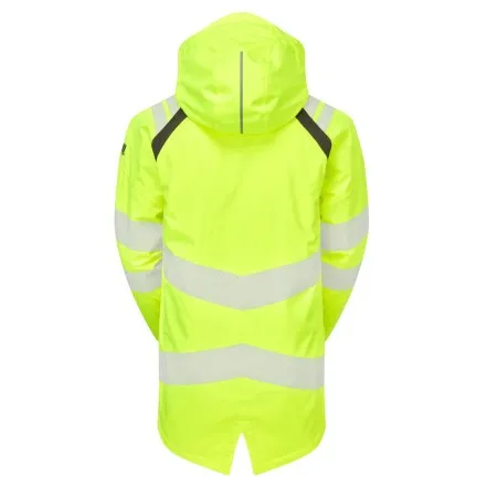 PULSAR Life Men's Hi Vis Insulated Parka Yellow LFE918