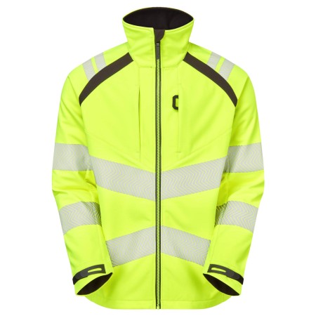 PULSAR Life Ladies Hi Vis Softshell Yellow LFE965